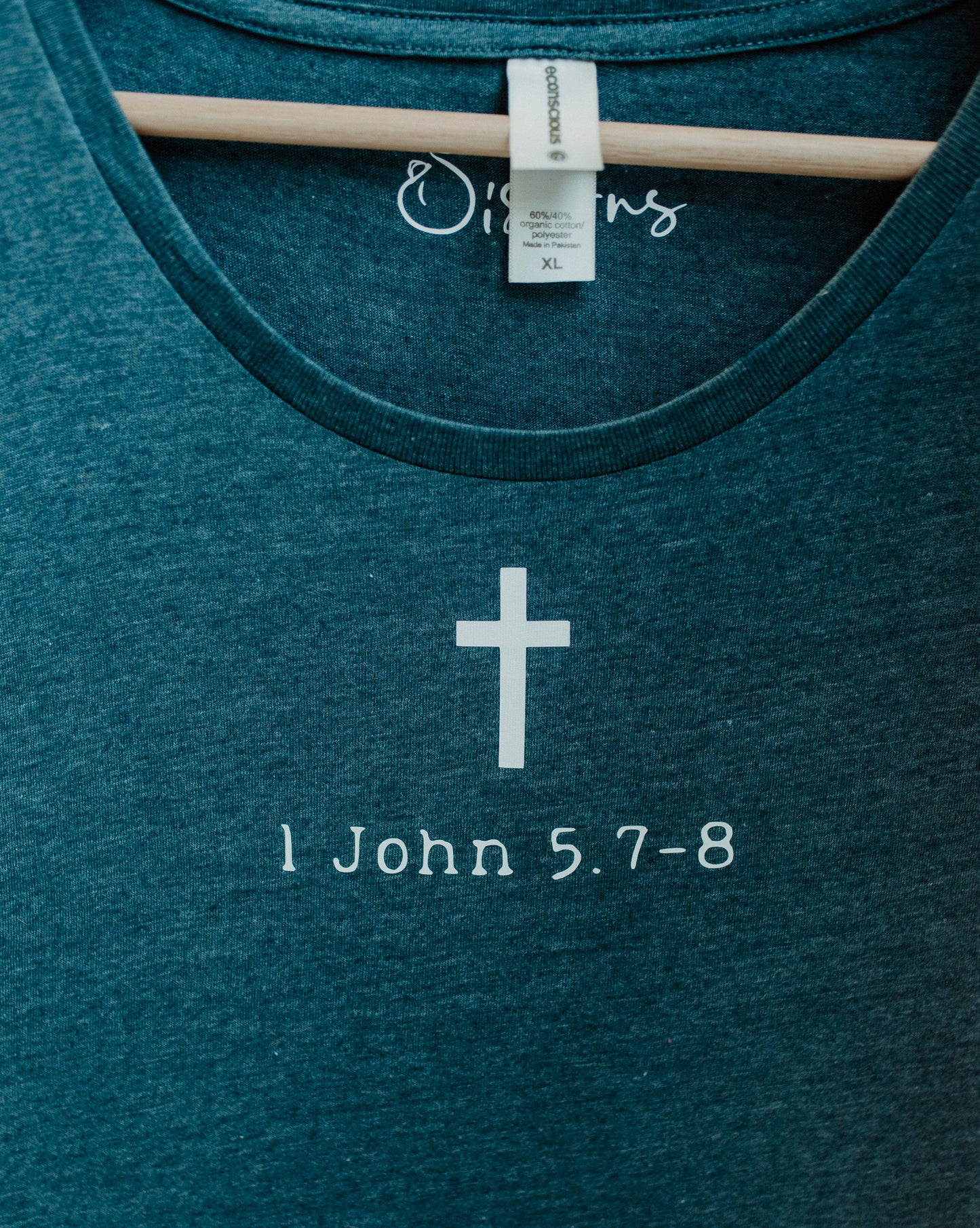 "Dove Above" - Blue Blend T-Shirt