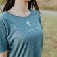 "Dove Above" - Blue Blend T-Shirt