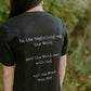 "In the Beginning" -  Black T-Shirt - Unisex