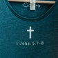 "Dove Above" - Blue Blend T-Shirt